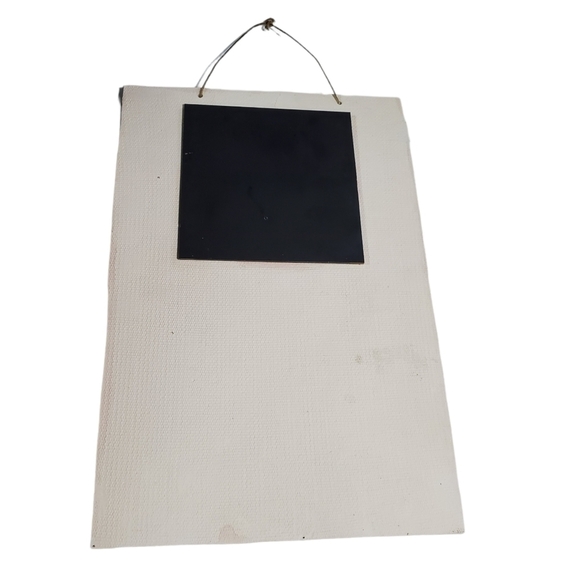 Clay molded Wall Art Mirror cute Tree with animals signed CK - Picture 8 of 11